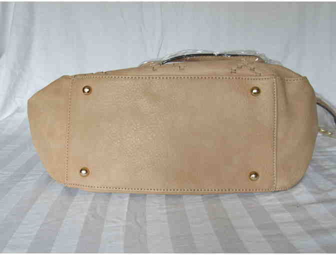 Apricot Quilted Hobo from the MKF Collection by Mia K. Farrow