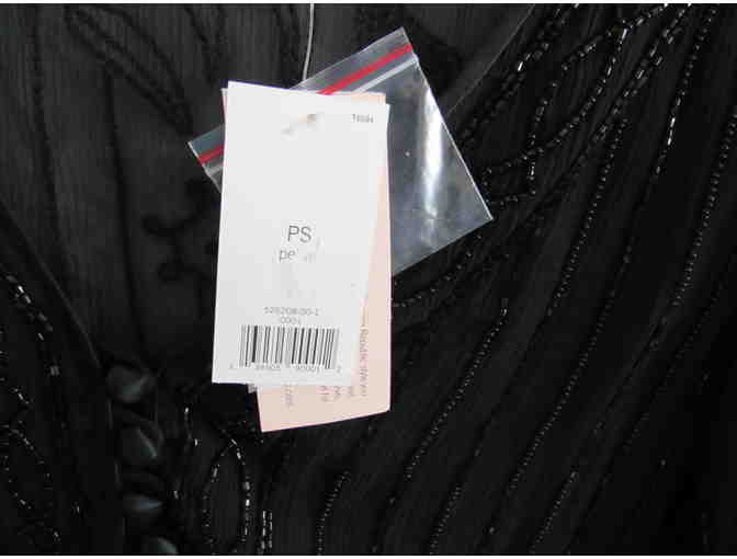 Banana Republic 3 Piece Black Beaded Dress  - Petite Small