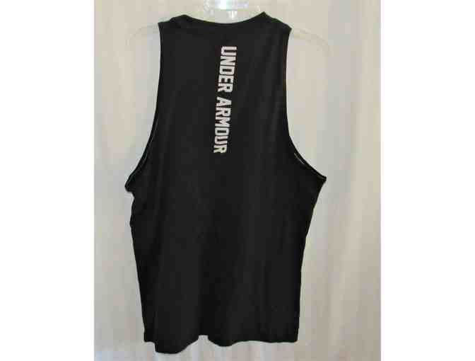 Under Armour Men's Charged Cotton Heatgear Tank Top - Black Large
