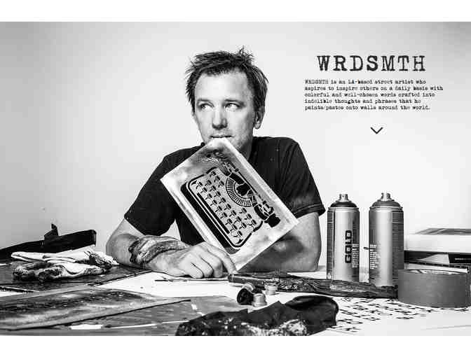 Wrdsmith - 'Create' Limited Edition Framed Print