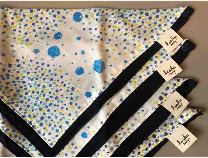 Kishu Baby - Four Reversible Bandana Bibs