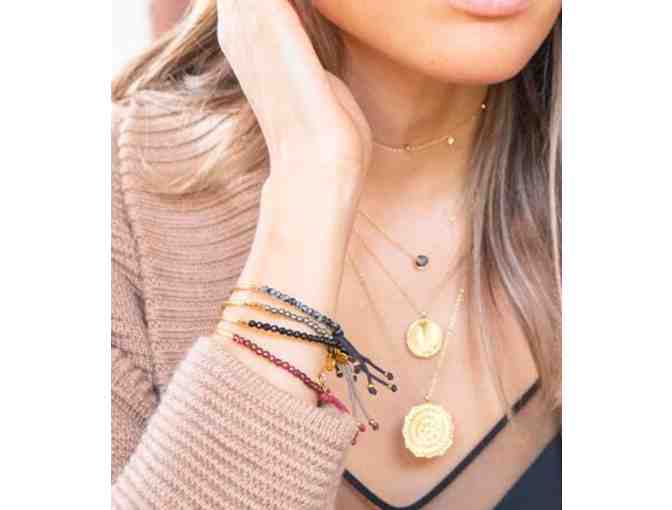 Gorjana Pyrite Power Gemstone Bracelet for Strength (18k gold plated)