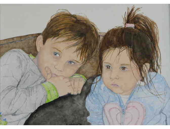 Custom Watercolor Portrait or Landscape From Your Own Photograph