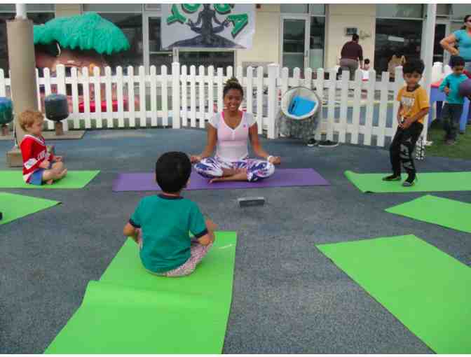 Wonder Yogis - One Kids Group Yoga Class for 10, or a Yoga Session for 2 Families