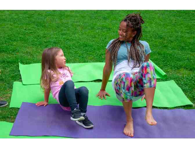Wonder Yogis - One Kids Group Yoga Class for 10, or a Yoga Session for 2 Families