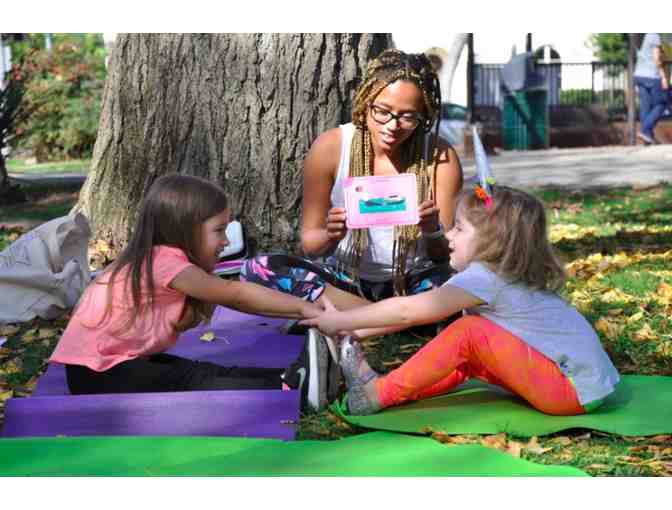 Wonder Yogis - One Kids Group Yoga Class for 10, or a Yoga Session for 2 Families