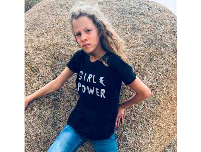 Orangeheat 'Girl Power' T-shirt (size 12-18 months)