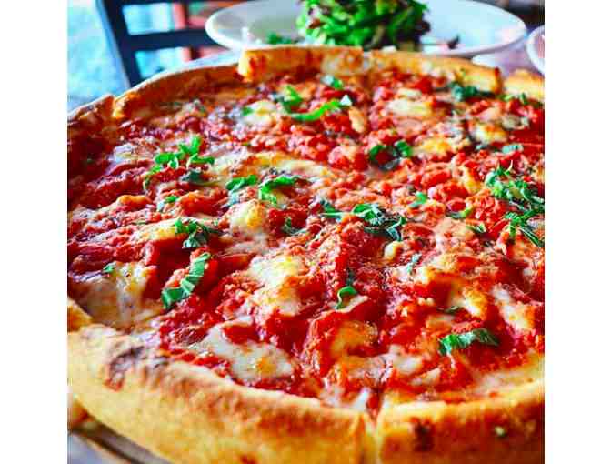 Masa of Echo Park One Large 2 Topping Chicago Deep Dish Pizza
