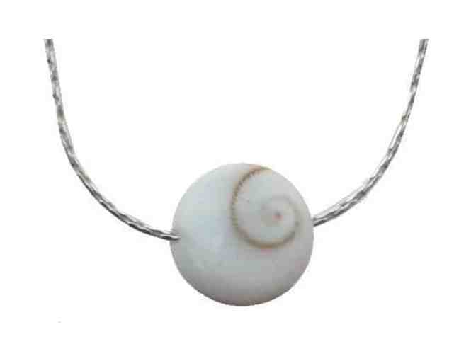 Salty Cali - Tiny Shiva ~ Salty Shells Necklace - 925 Sterling Silver