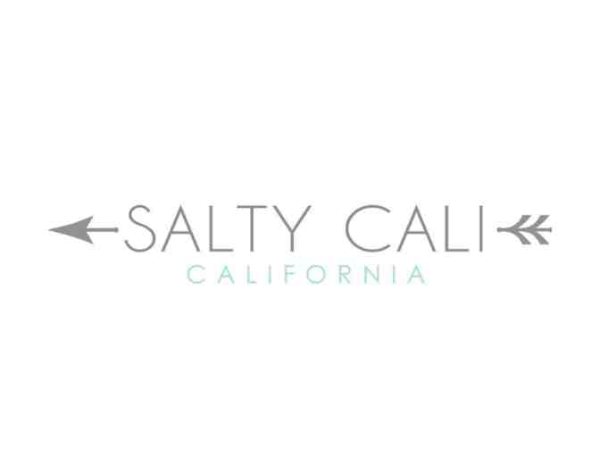 Salty Cali - Seaglass Crystal Necklace - 18k Gold