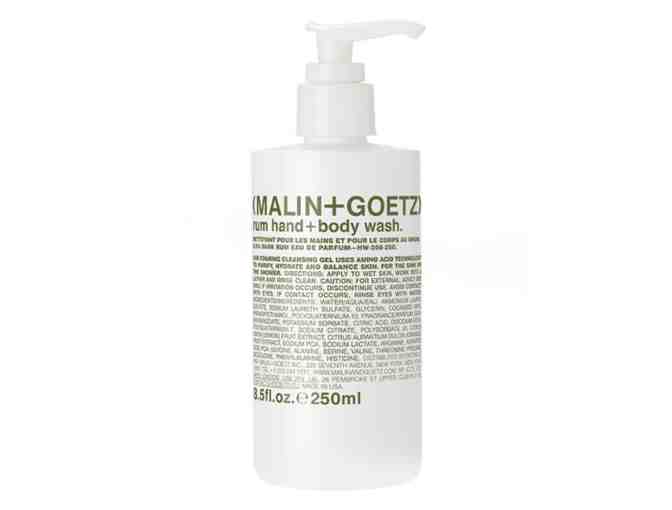 Malin + Goetz - Dark Rum Hand + Body Wash; Body Lotion; Bar Soap; & Perfume Oil