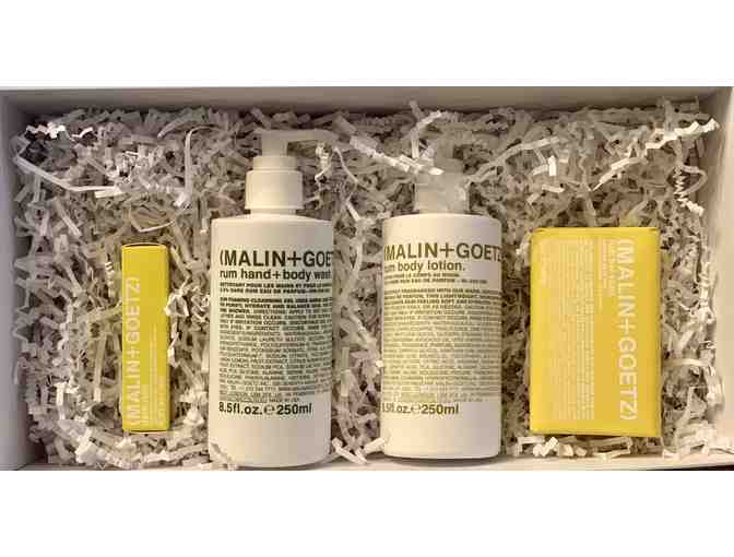 Malin + Goetz - Dark Rum Hand + Body Wash; Body Lotion; Bar Soap; & Perfume Oil
