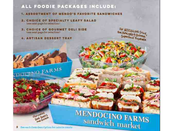 Mendocino Farms - Small Foodie Catering Package for 8-10 people
