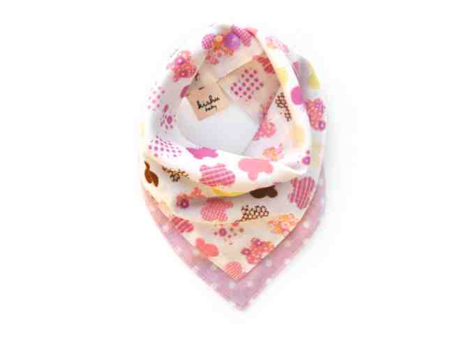 Kishu Baby - FIVE Reversible Bandana Bibs