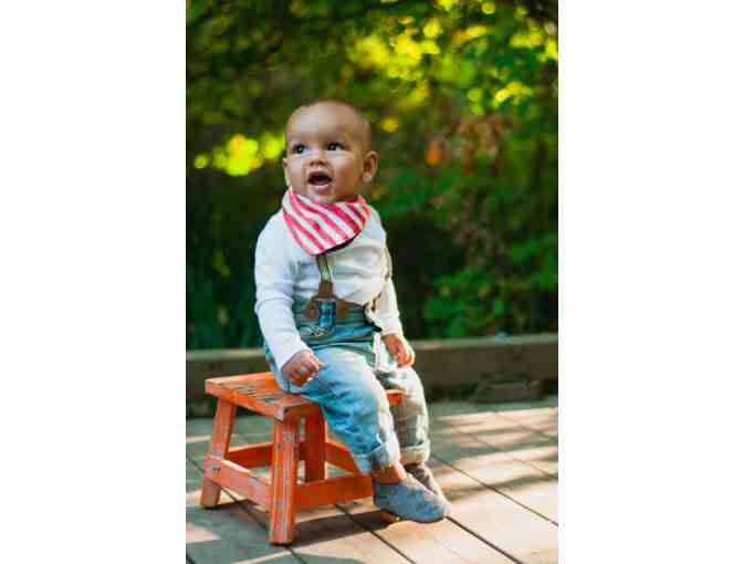Kishu Baby - Five Reversible Bandana Bibs