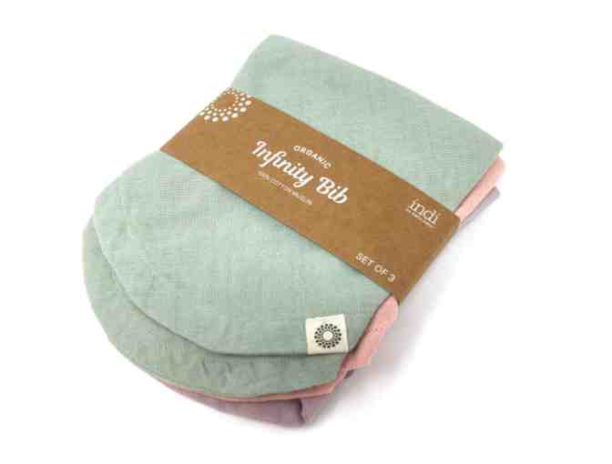 Kishu Baby - Organic Infinity Bib - Set of 3
