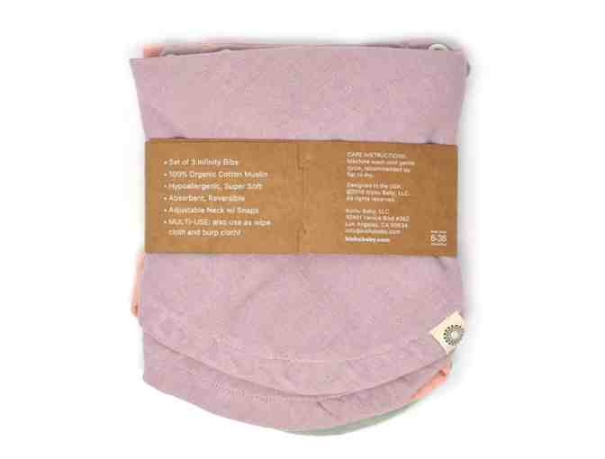 Kishu Baby - Organic Infinity Bib - Set of 3