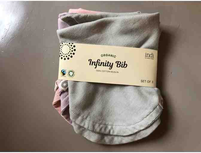 Kishu Baby - Organic Infinity Bib - Set of 3