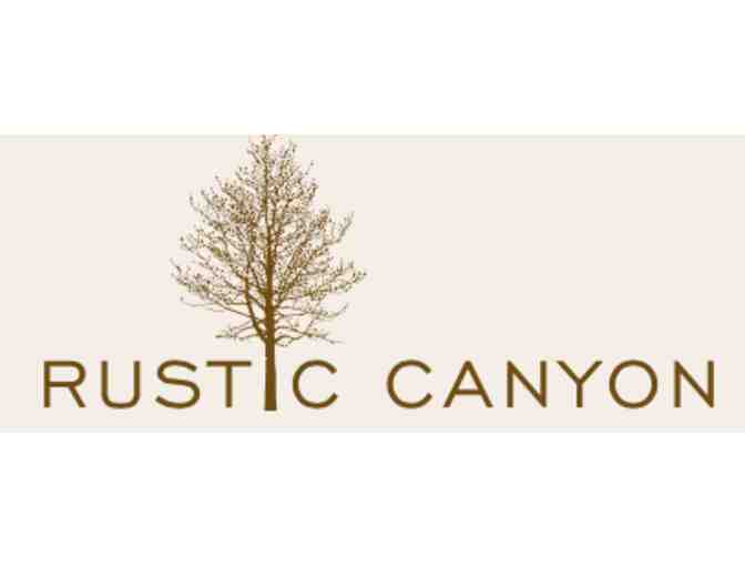 $150 Rustic Canyon Gift Card