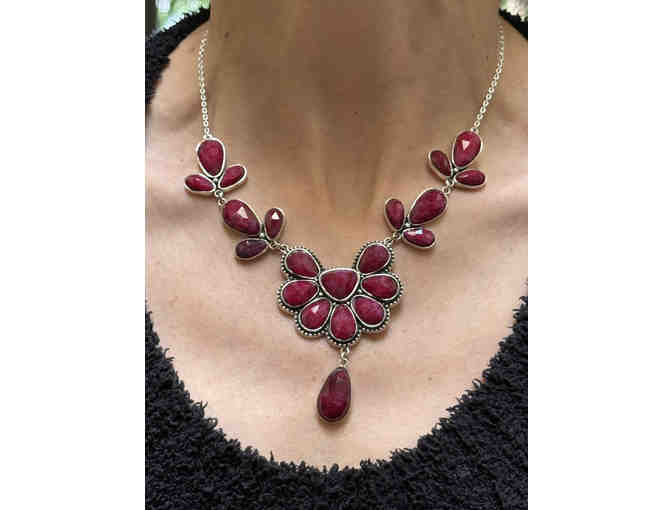 Hespera - Leilani Necklace - Faceted Ruby