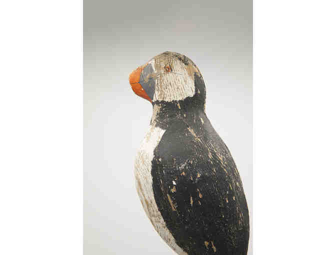 Authentic Puffin Decoy, Eastern Egg Rock, Maine