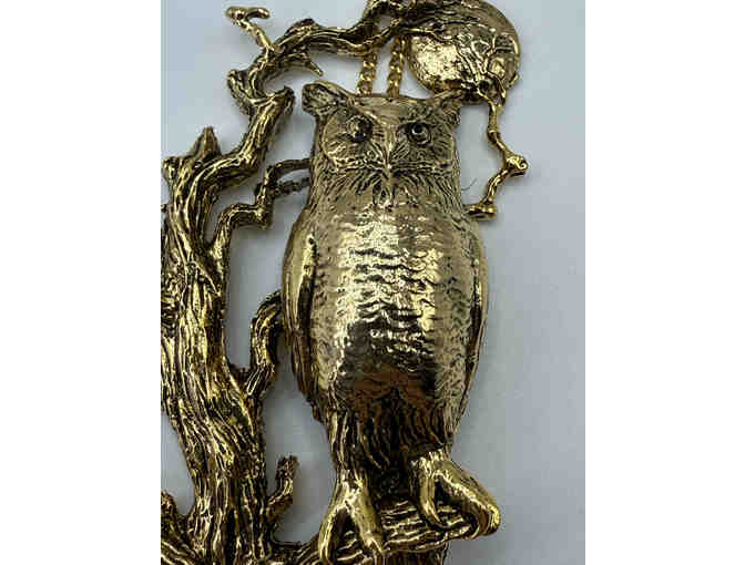 Owl Pendant by sculptor Palmer Murphy