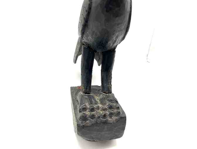 Temple Peacock Wood Carving from Thailand