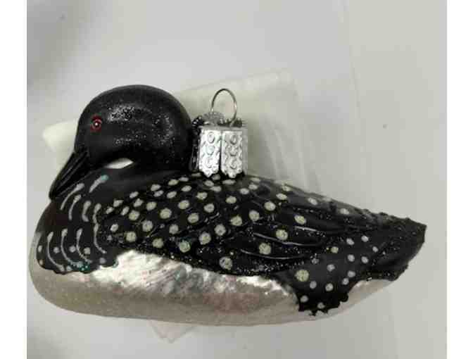Holiday bird ornaments - Set 8