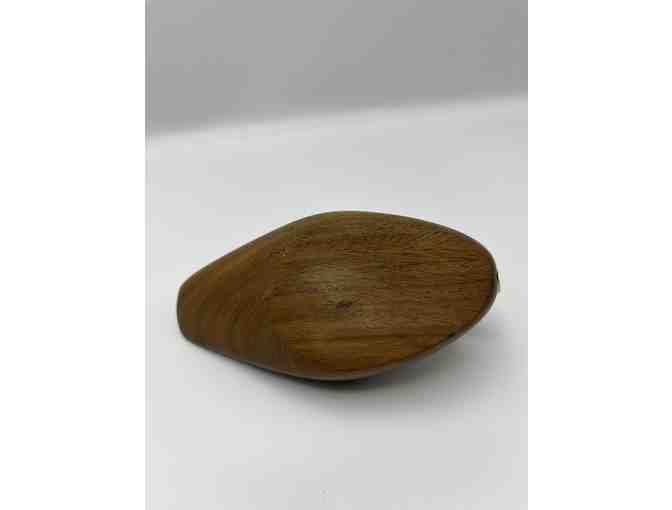 Carved wooden duck from Argentina