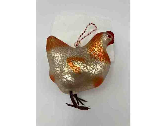 Holiday bird ornaments - Set 7