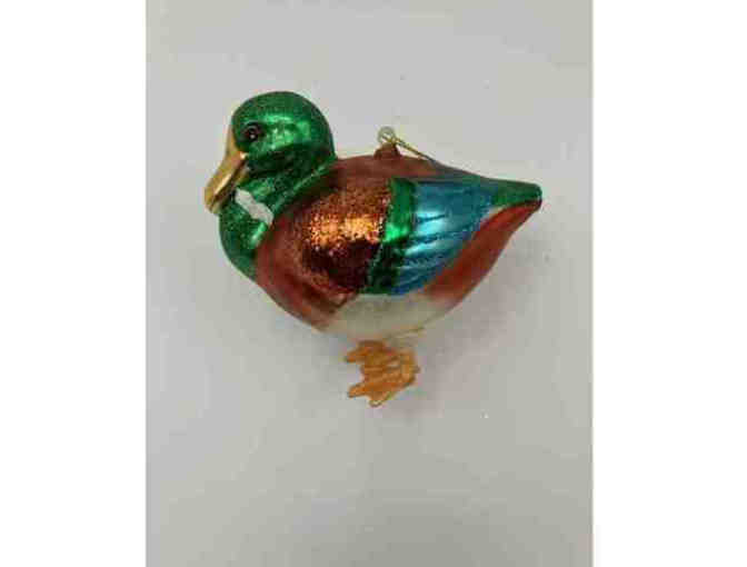 Holiday bird ornaments - Set 7