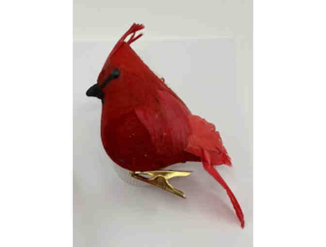 Holiday bird ornaments - Set 1