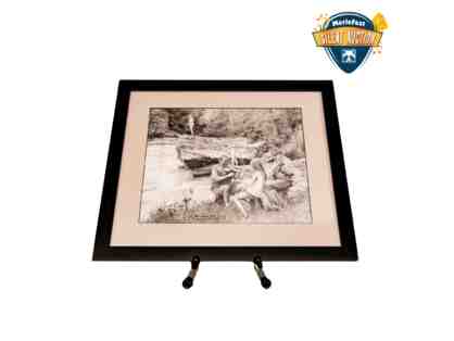Framed and Signed Willard Gayheart 