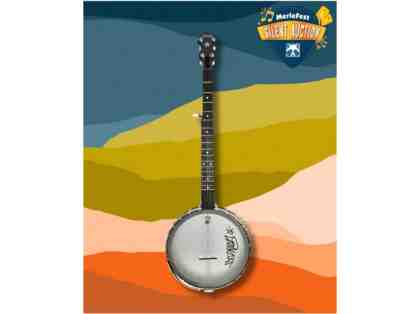 Deering Vega Old Time Wonder Banjo autographed by Scott Avett