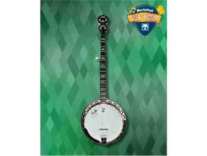 Deering Eagle II Banjo autographed by Jens Kruger
