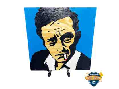 Johnny Cash Acrylic Painting