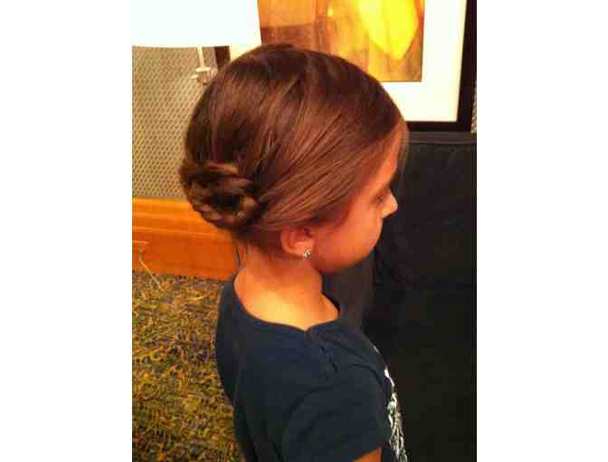 Hair braiding for Father-Daughter Prom by Cate