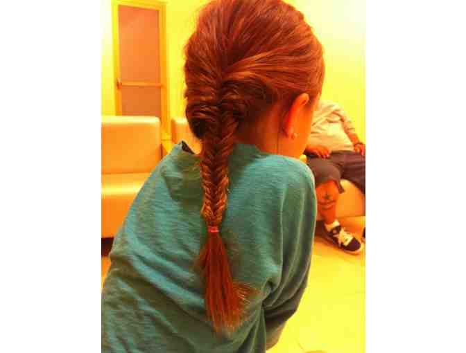 Hair braiding for Father-Daughter Prom by Cate