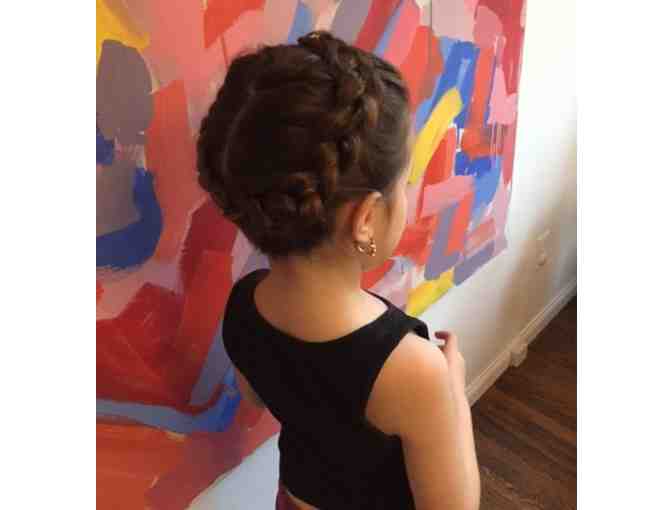 Hair braiding for Father-Daughter Prom by Cate