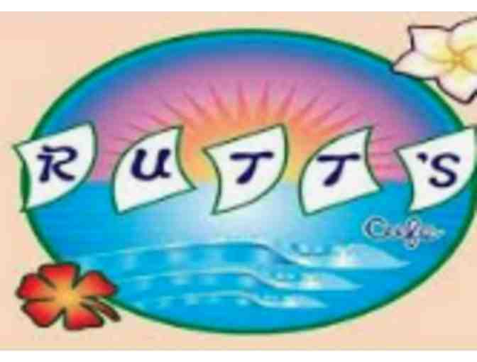 Rutt's Hawaiian Cafe: $25 Gift Card w/ T-shirt and Travel Mug