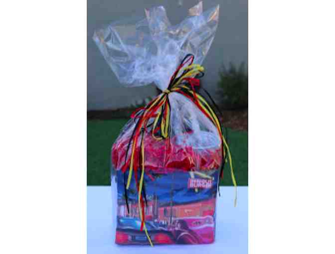 In-N-Out:  8 Certificates for Combo Meals, T-Shirt, Hat, Straw Cup, Puzzle and Pen