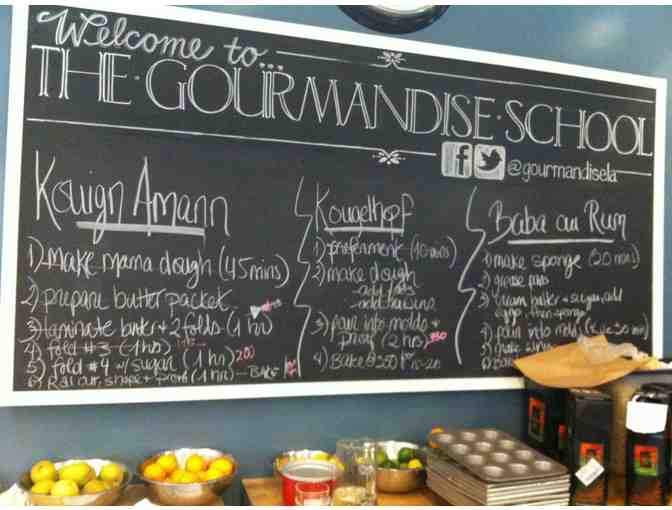 The Gourmandise School: $125 Gift Certificate for Cooking or Baking Class