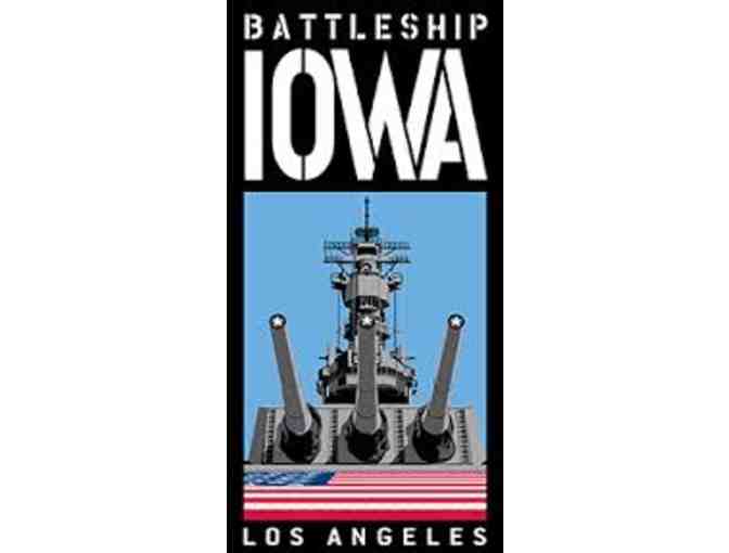 Pacific Battleship Center: 2 General Admission Tickets to Battleship Iowa