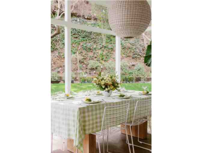 Heather Taylor: Gingham Napkins and Tablecloth