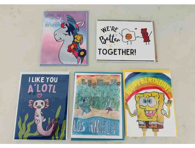 Cards Cafe by Violet: 5 Handmade Greeting Cards - Photo 1