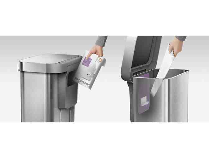 simplehuman Voice and Motion Controlled Trash Can
