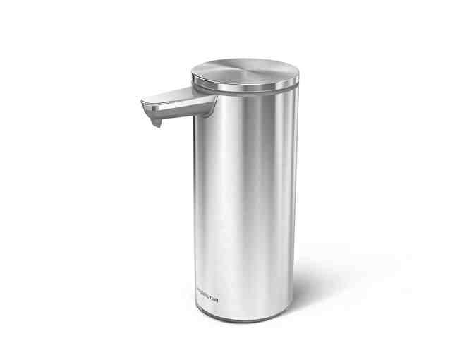 simplehuman Rechargeable Liquid Soap Sensor Pump and Three Refills