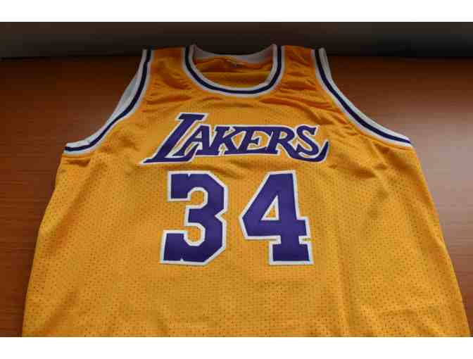 Shaquille O'Neal Autographed Lakers Jersey