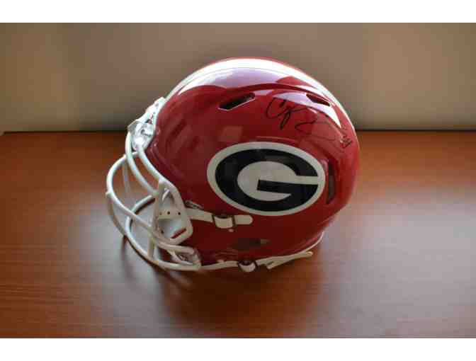 Champ Bailey Autographed University of Georgia Football Helmet