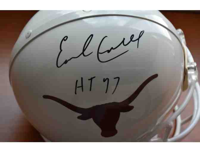 Earl Campbell Autographed Helmet - University of Texas